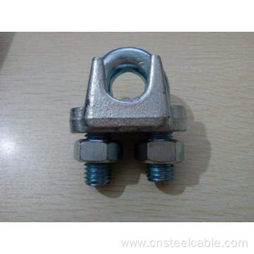 Galvanized wire rope clip